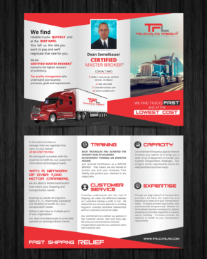 Design de Flyer par ecorokerz pour WL Freight Brokers LLC | Design : #17204665