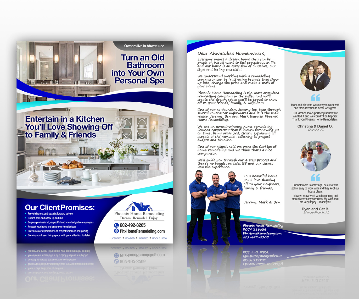 Flyer Design by ZETA for Phoenix Home Remodeling | Design #17266569
