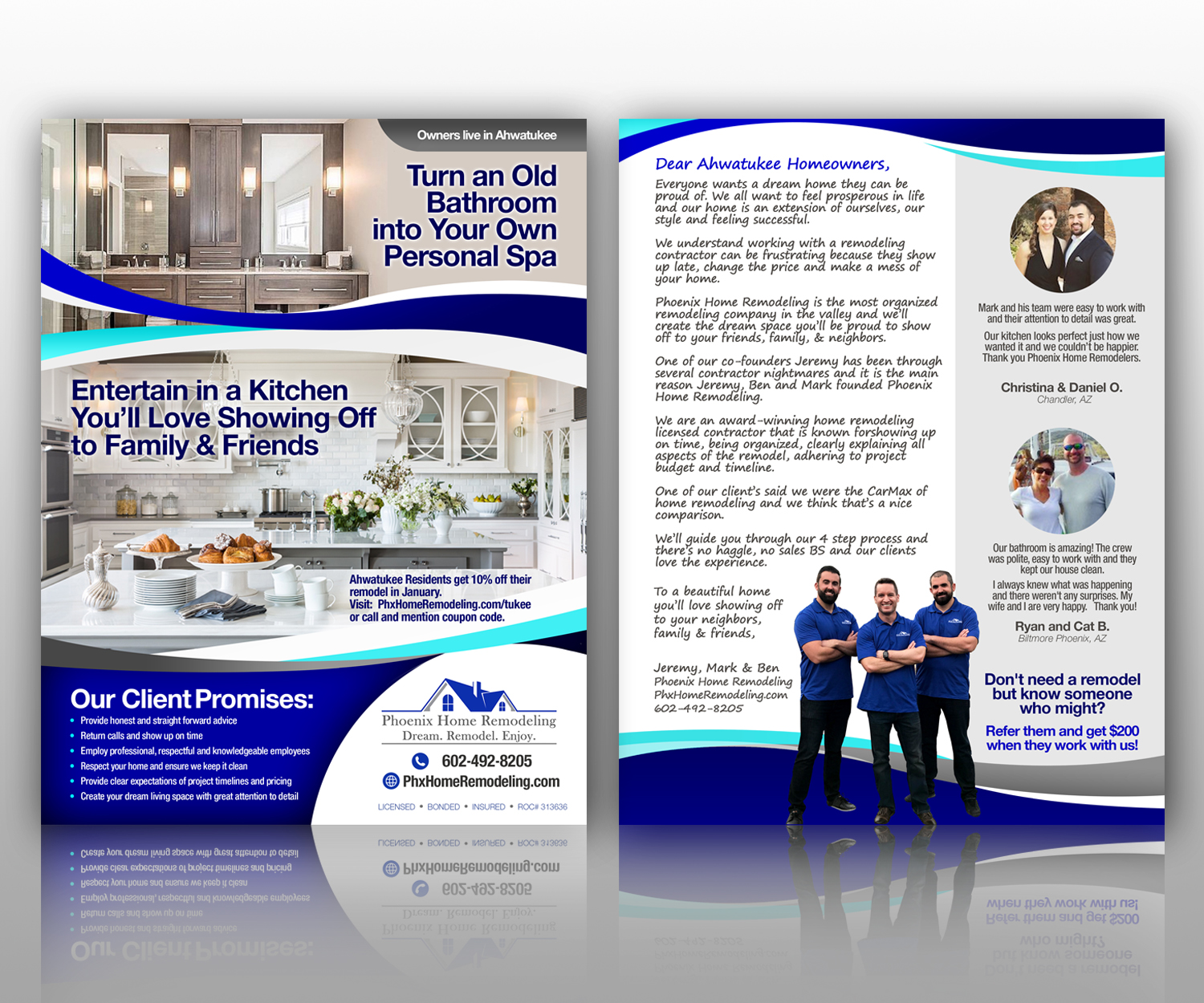 Flyer Design by ZETA for Phoenix Home Remodeling | Design #17276089