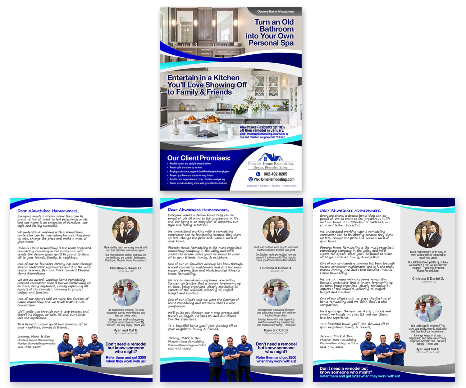 Flyer Design by ZETA for Phoenix Home Remodeling | Design #17307838
