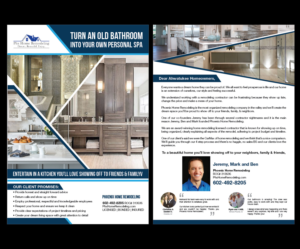Flyer Design by joliau for Phoenix Home Remodeling | Design: #17203066