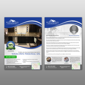 Flyer Design by debdesign for Phoenix Home Remodeling | Design: #17170823