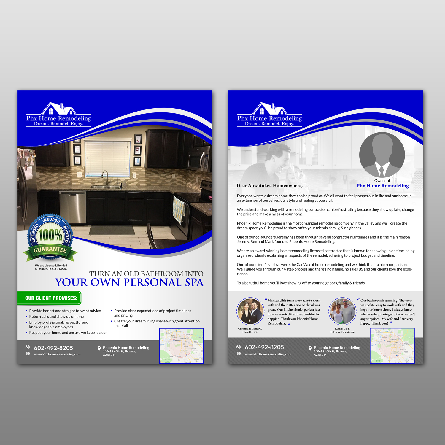 Flyer Design by debdesign for Phoenix Home Remodeling | Design #17170824