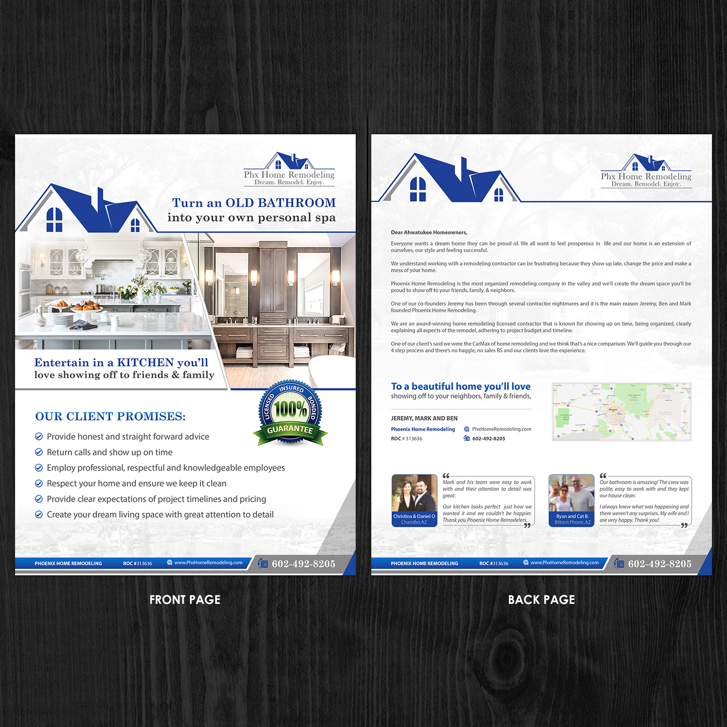 Flyer Design by debdesign for Phoenix Home Remodeling | Design #17174800