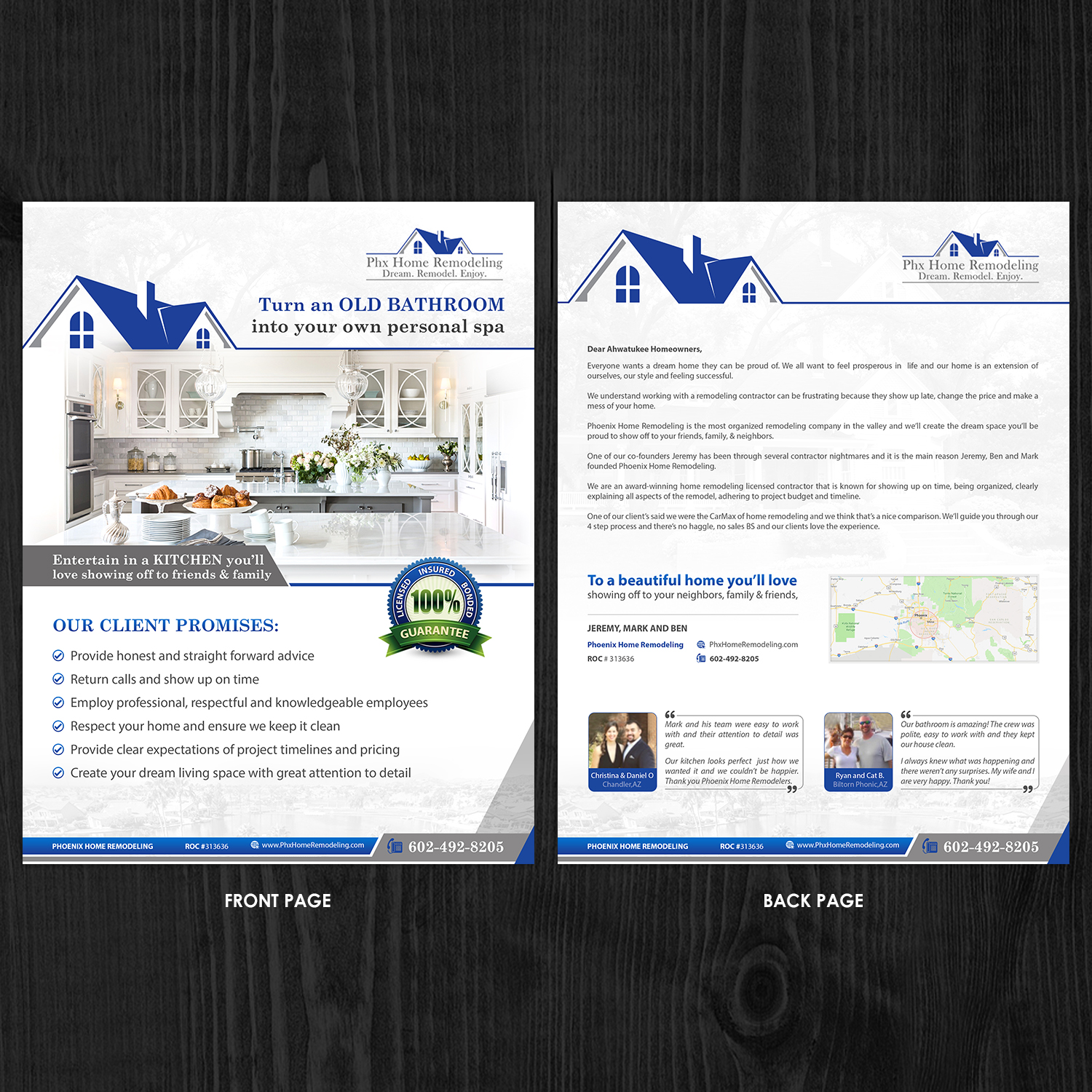 Flyer Design by debdesign for Phoenix Home Remodeling | Design #17174801