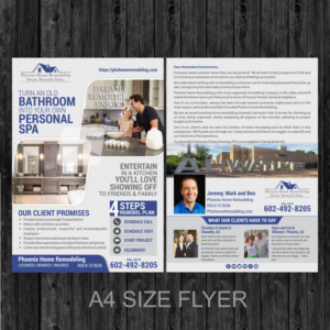 Design de Flyer par mdnegi pour Phoenix Home Remodeling | Design #17237134
