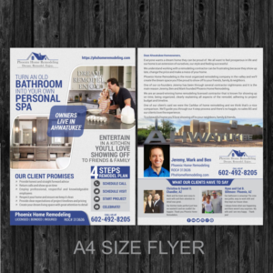 Flyer Design by mdnegi for Phoenix Home Remodeling | Design: #17237163