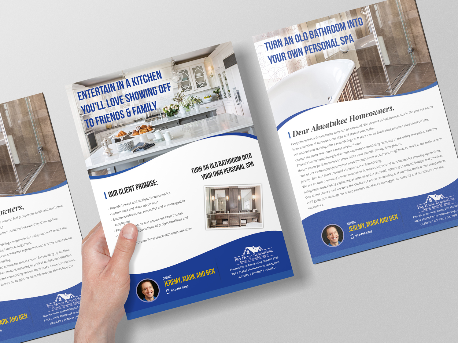 Flyer Design by eduard131 for Phoenix Home Remodeling | Design #17178331