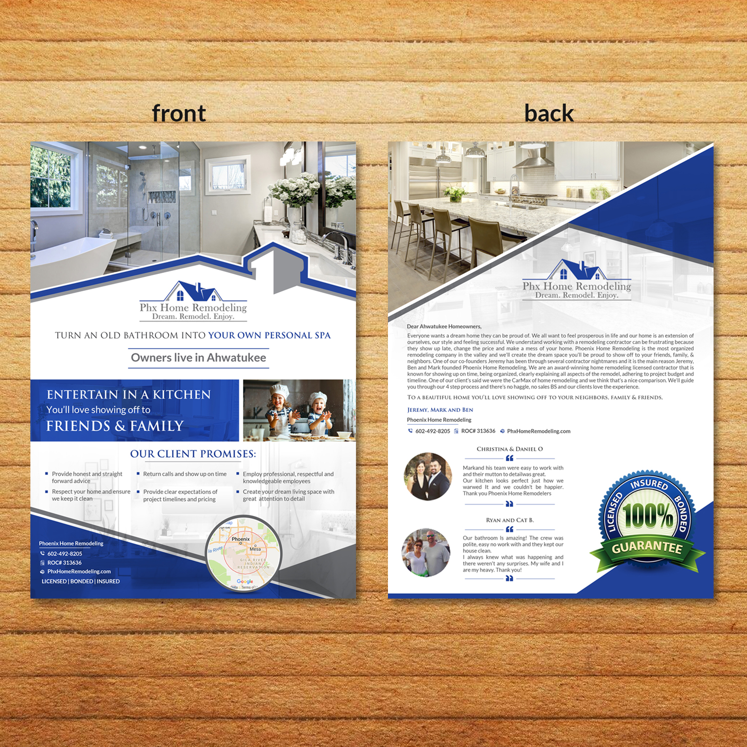 Flyer Design by creative.bugs for Phoenix Home Remodeling | Design #17170112