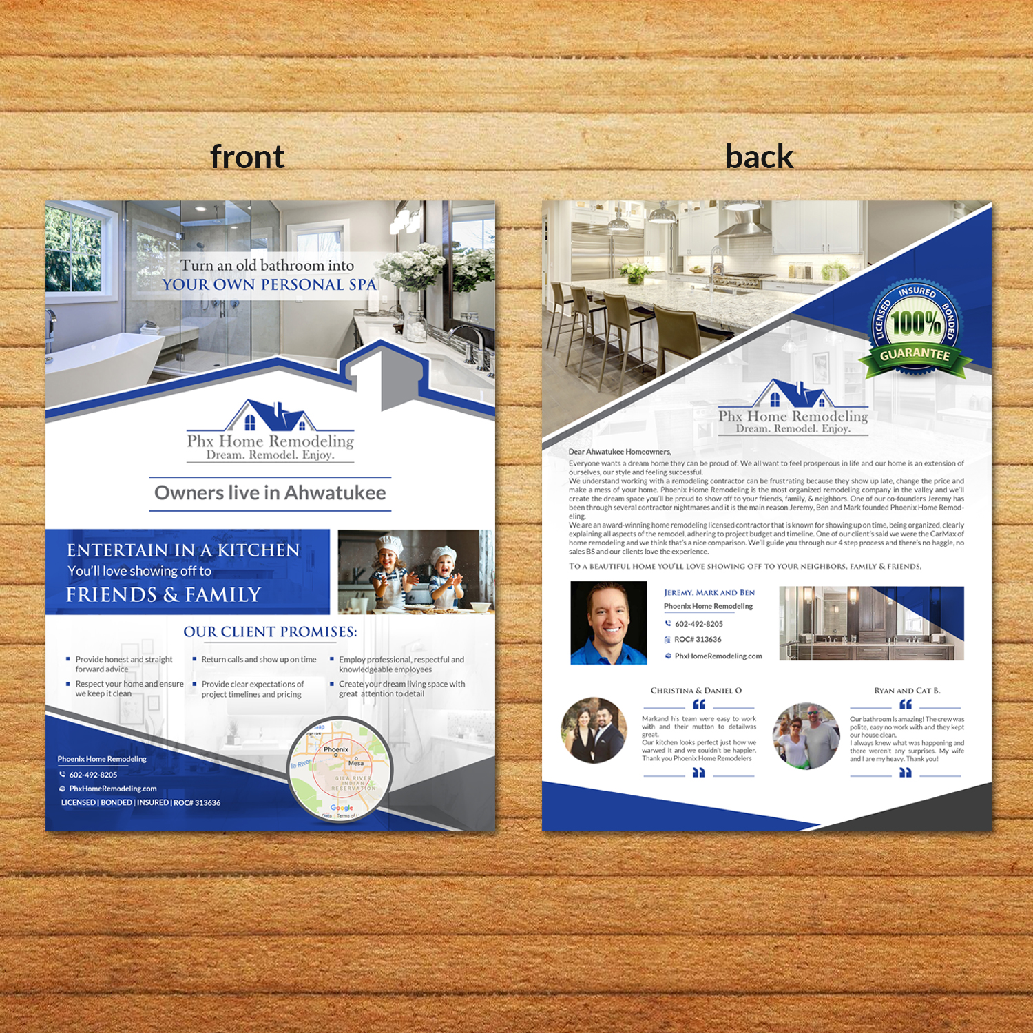Flyer Design by creative.bugs for Phoenix Home Remodeling | Design #17180317