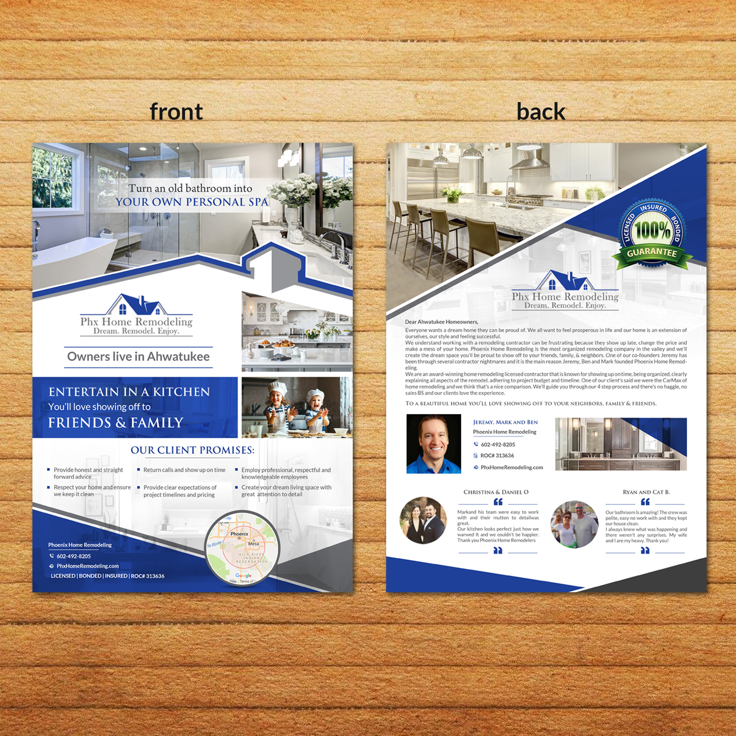 Flyer Design by creative.bugs for Phoenix Home Remodeling | Design #17180318