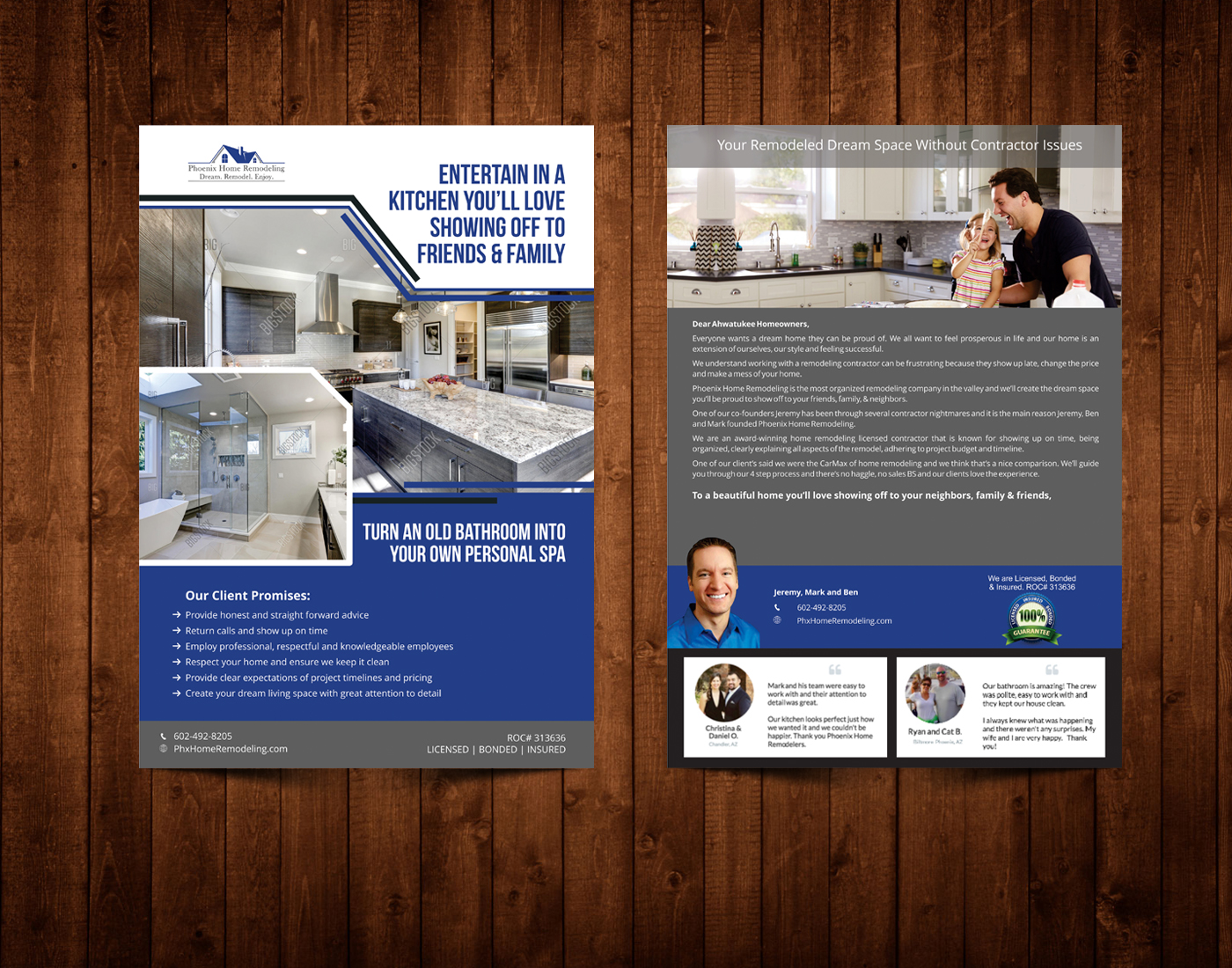 Flyer Design by ecorokerz for Phoenix Home Remodeling | Design #17203206