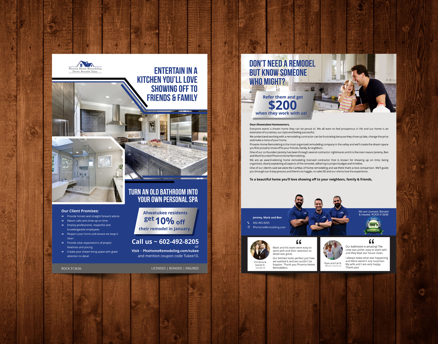 Flyer Design by ecorokerz for Phoenix Home Remodeling | Design #17238769