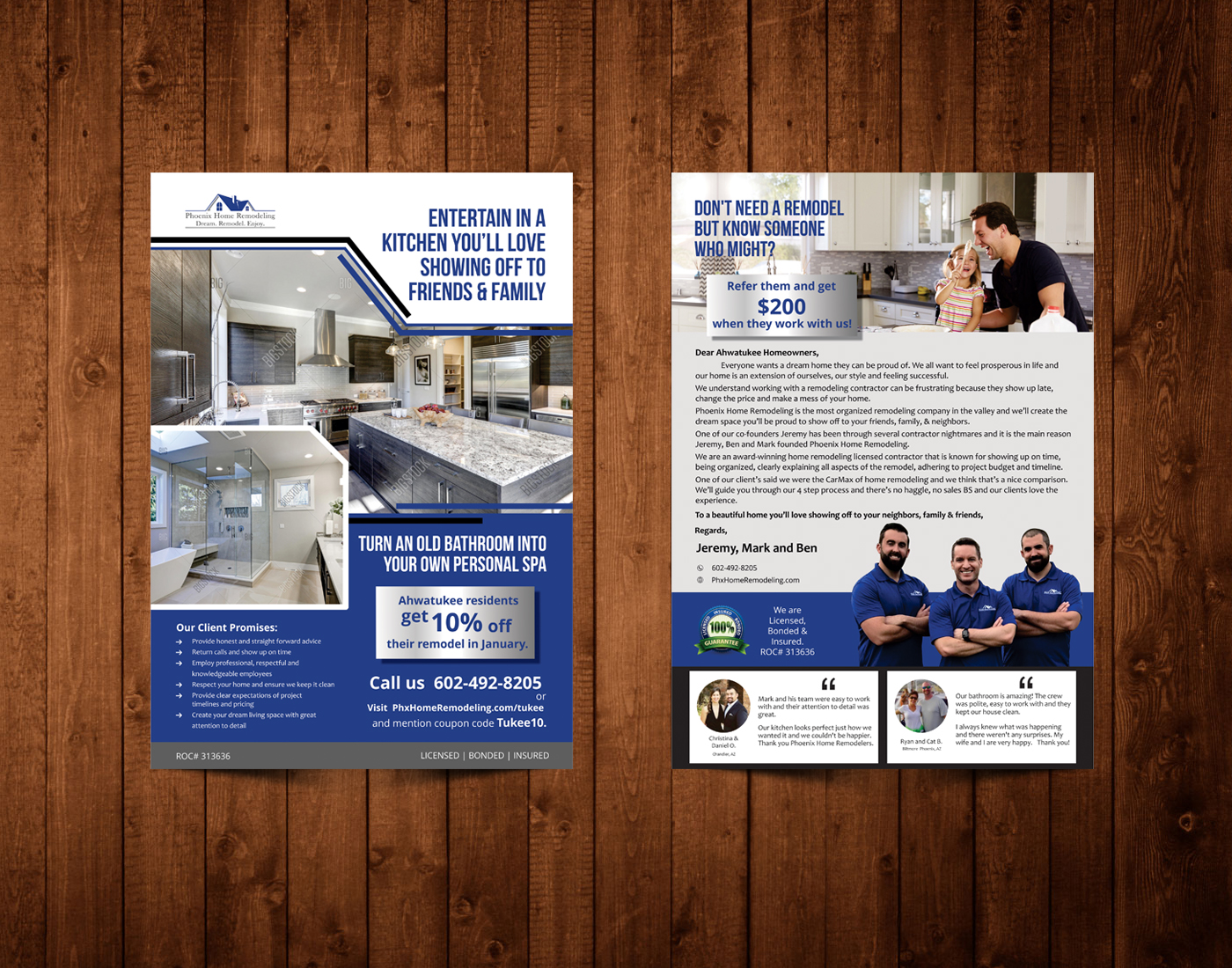 Flyer Design by ecorokerz for Phoenix Home Remodeling | Design #17267203