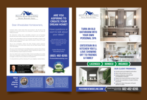 Flyer Design by meet007 for Phoenix Home Remodeling | Design: #17182737