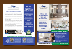 Flyer Design by meet007 for Phoenix Home Remodeling | Design: #17183905