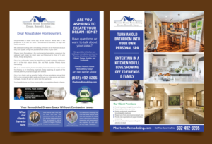 Flyer Design by meet007 for Phoenix Home Remodeling | Design: #17184089