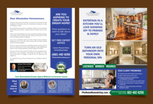 Flyer Design by meet007 for Phoenix Home Remodeling | Design: #17209605