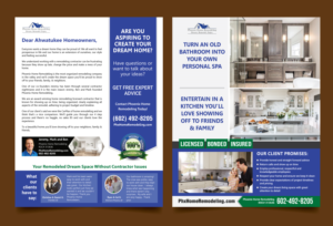 Flyer Design by meet007 for Phoenix Home Remodeling | Design: #17209613