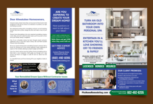 Flyer Design by meet007 for Phoenix Home Remodeling | Design: #17224319