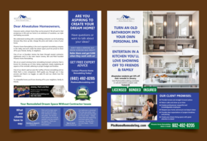 Flyer Design by meet007 for Phoenix Home Remodeling | Design: #17224332