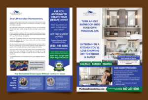 Flyer Design by meet007 for Phoenix Home Remodeling | Design: #17227178