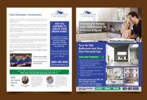 Flyer Design by meet007 for Phoenix Home Remodeling | Design: #17234989
