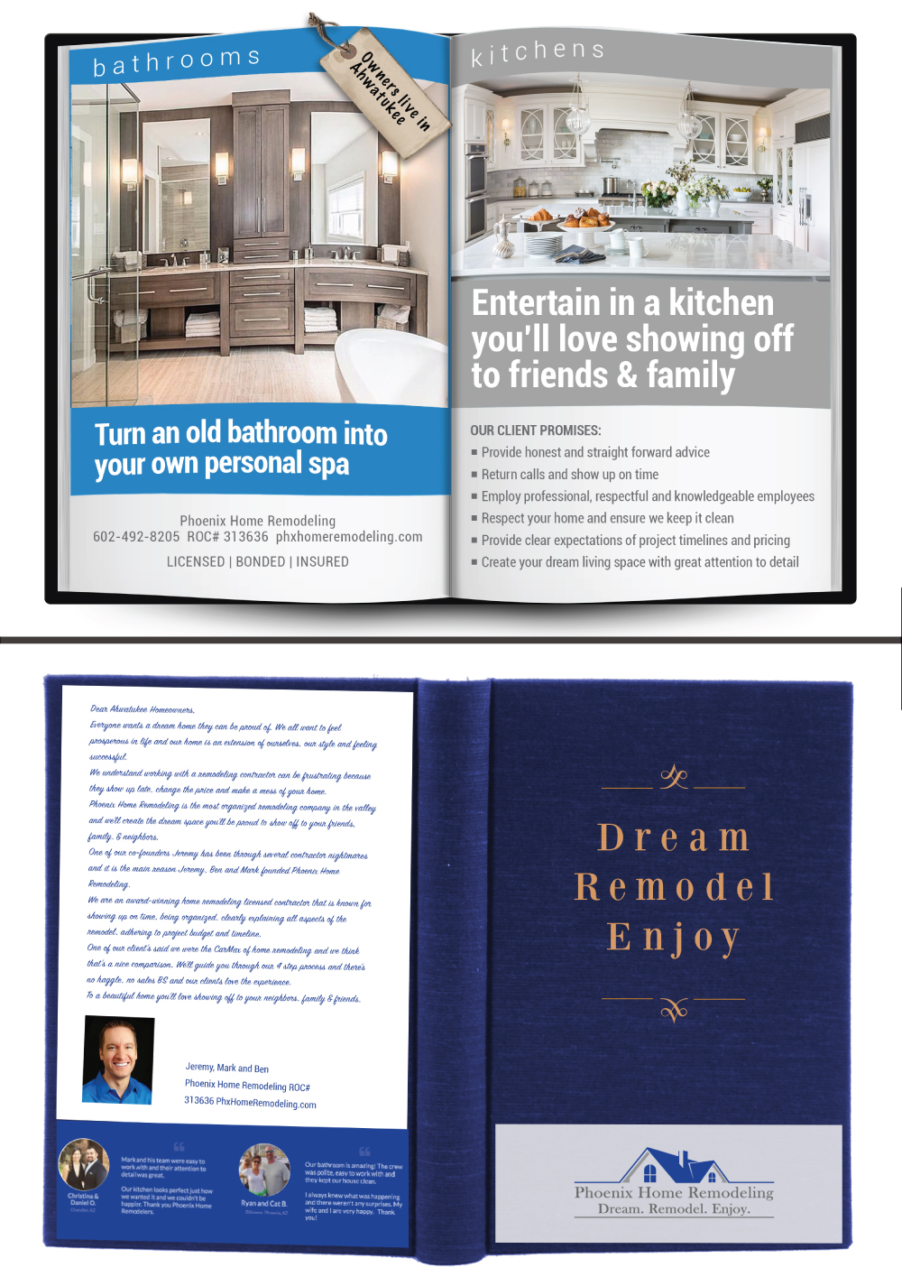 Flyer Design by Nikpat for Phoenix Home Remodeling | Design #17264075