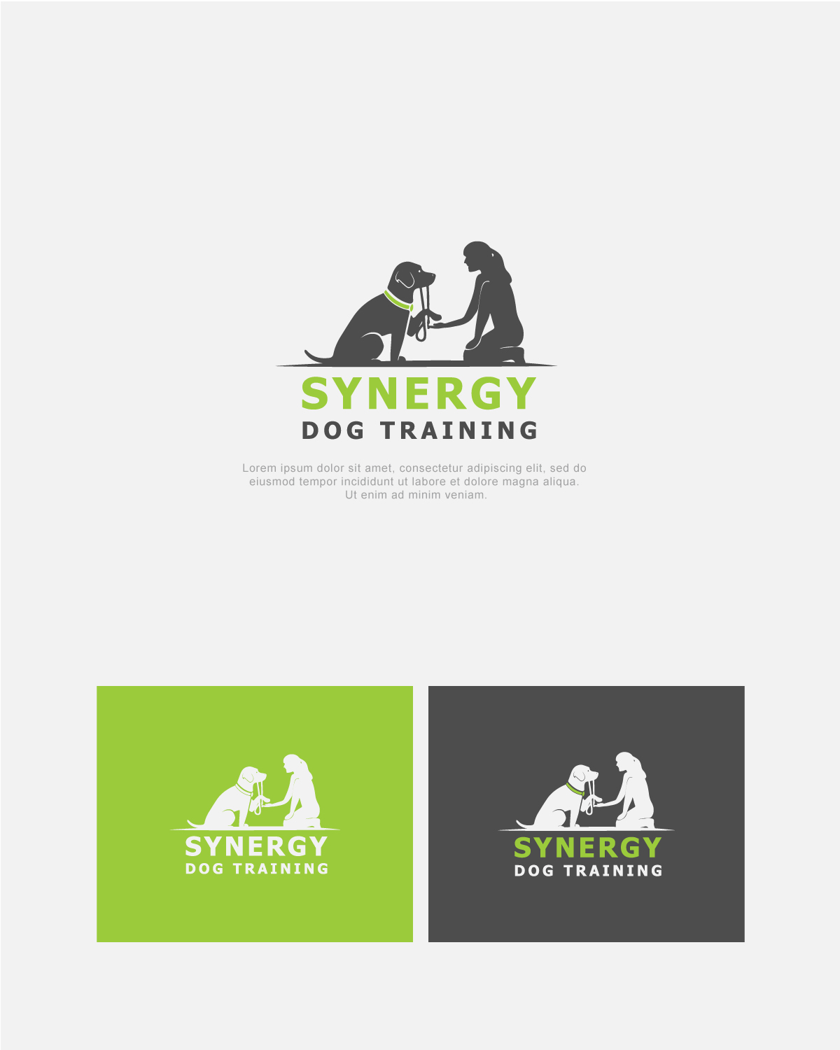 Logo Design by haseeb1binnaveed for Synergy Dog Training | Design #17266333