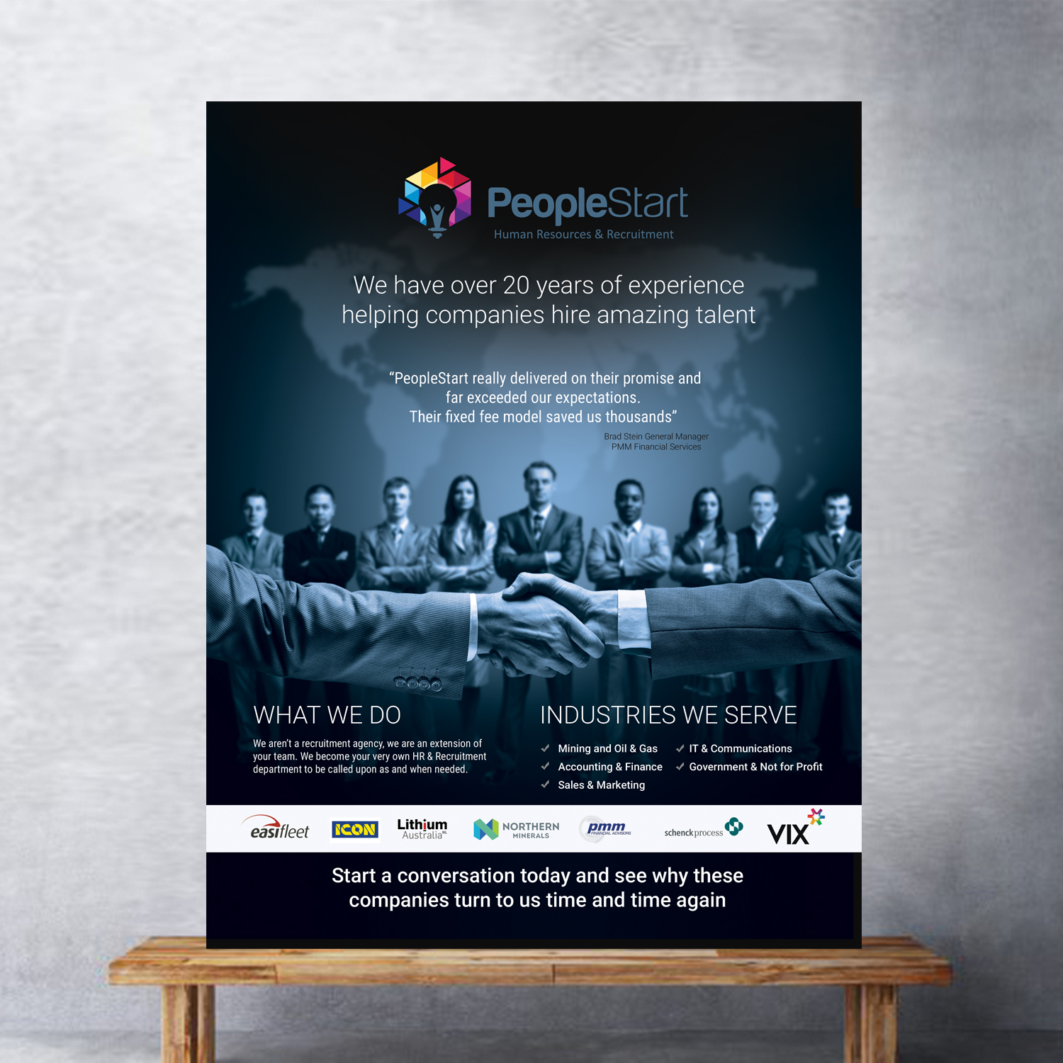 Flyer Design by uk for People Start | Design #17207243
