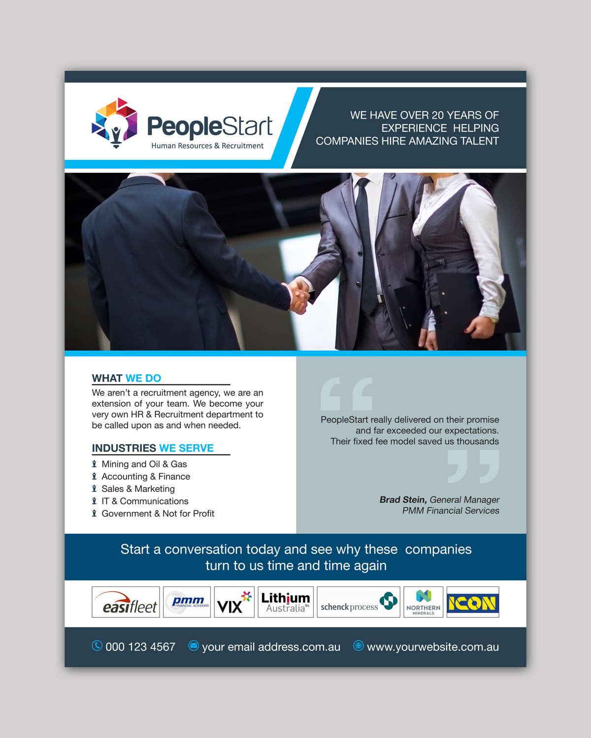Flyer Design by decorusads for People Start | Design #17204199