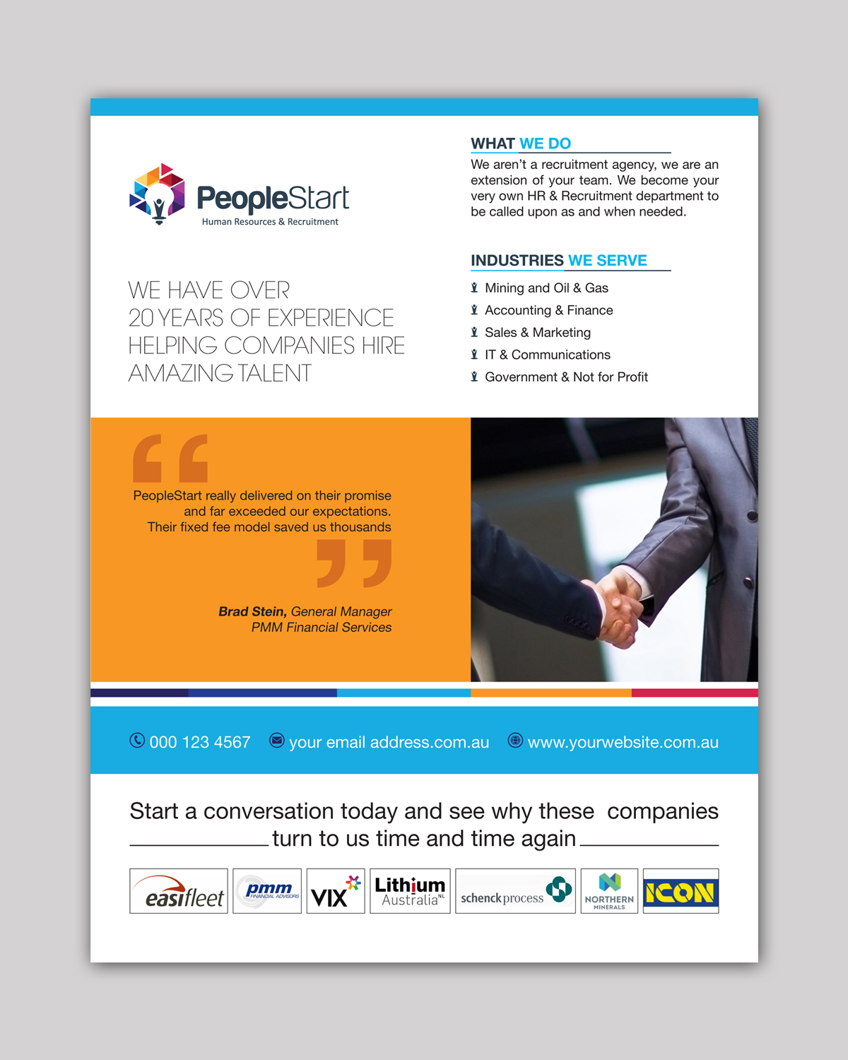 Flyer Design by decorusads for People Start | Design #17204416