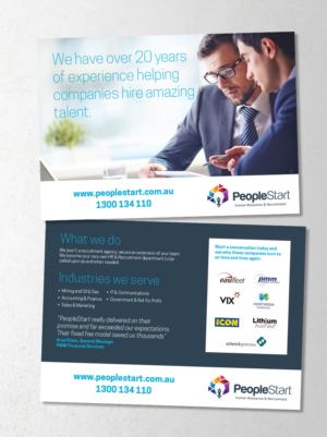 Flyer Design by andrew3344 for People Start | Design: #17495447