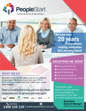 Flyer Design by Parul for People Start | Design: #17170982