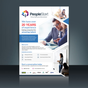 Flyer Design by creative.bugs for People Start | Design: #17167824