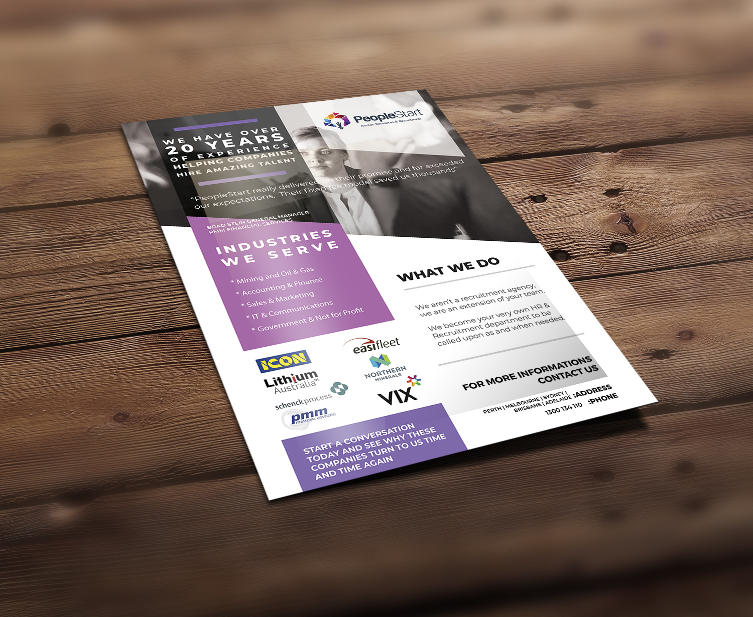 Flyer Design by Mime Artworks for People Start | Design #17195641