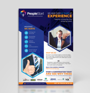 Australian Recruitment Agency Flyer | Design de Flyer par SAI DESIGNS