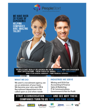 Design de Flyer par Enrico Vaga pour People Start | Design #17166597