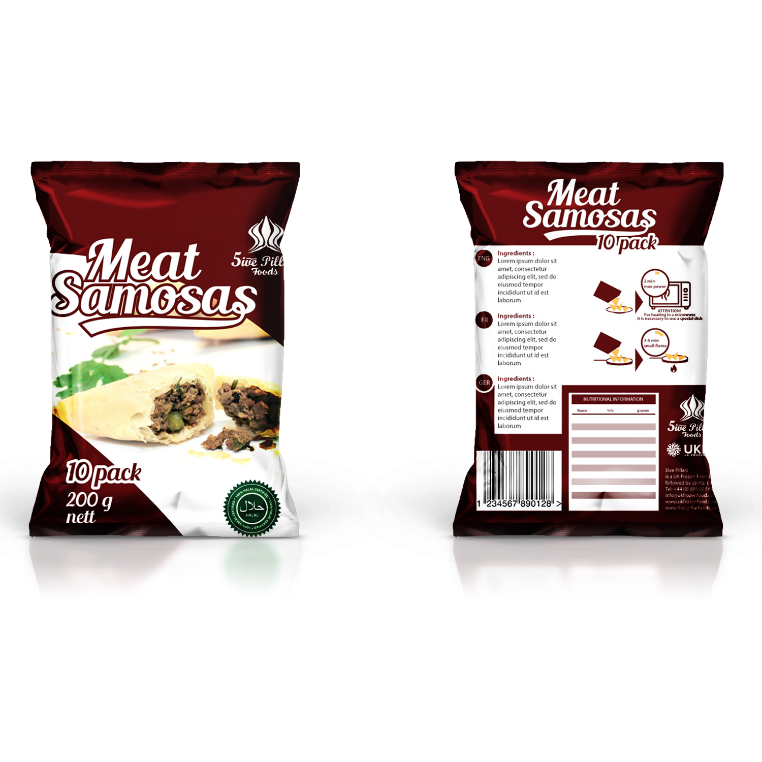 Verpackungs-Design von at-as für UK FROZEN FOOD LTD | Design #17204701