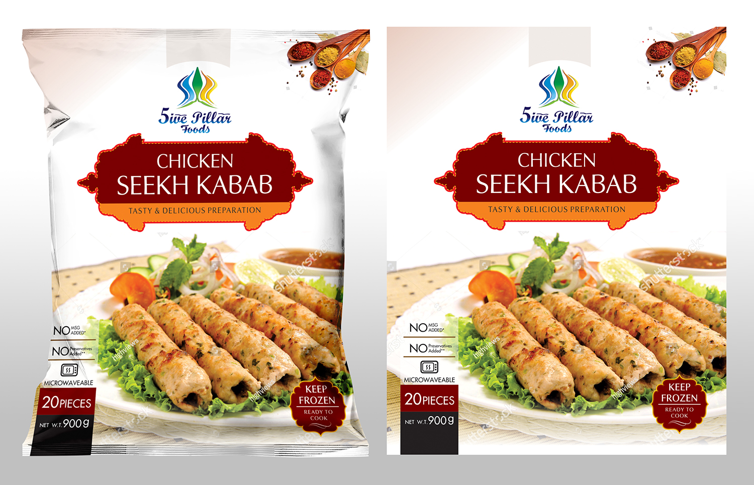 Packaging Design by Vishal Vishwakarma  for UK FROZEN FOOD LTD | Design #17219424
