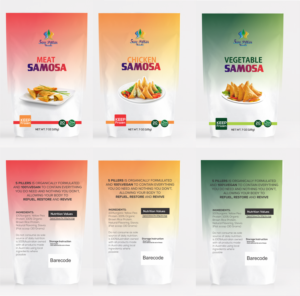 FOOD PACKAGING DESIGN FOR 5IVE PILLAR FOODS | Diseño de Empaque por fumbh.designs