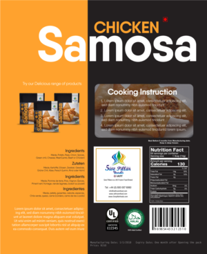 Packaging Design by Piyush1510 for UK FROZEN FOOD LTD | Design: #17294523