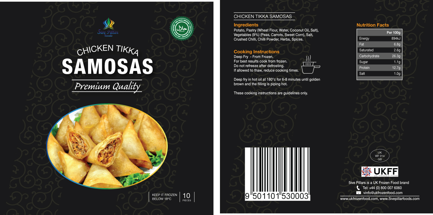 Packaging Design by giangian for UK FROZEN FOOD LTD | Design #17285614