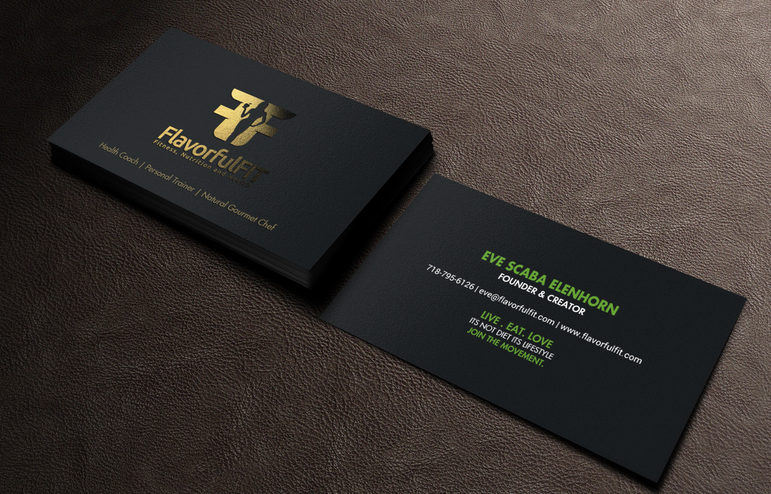 Business Card Design by chandrayaan.creative for eve | Design #17205988