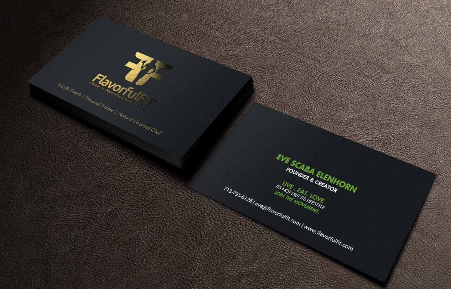 Business Card Design by chandrayaan.creative for eve | Design #17206008