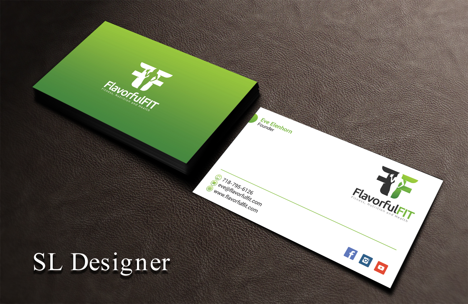 Business Card Design by SL Designer for eve | Design #17158834