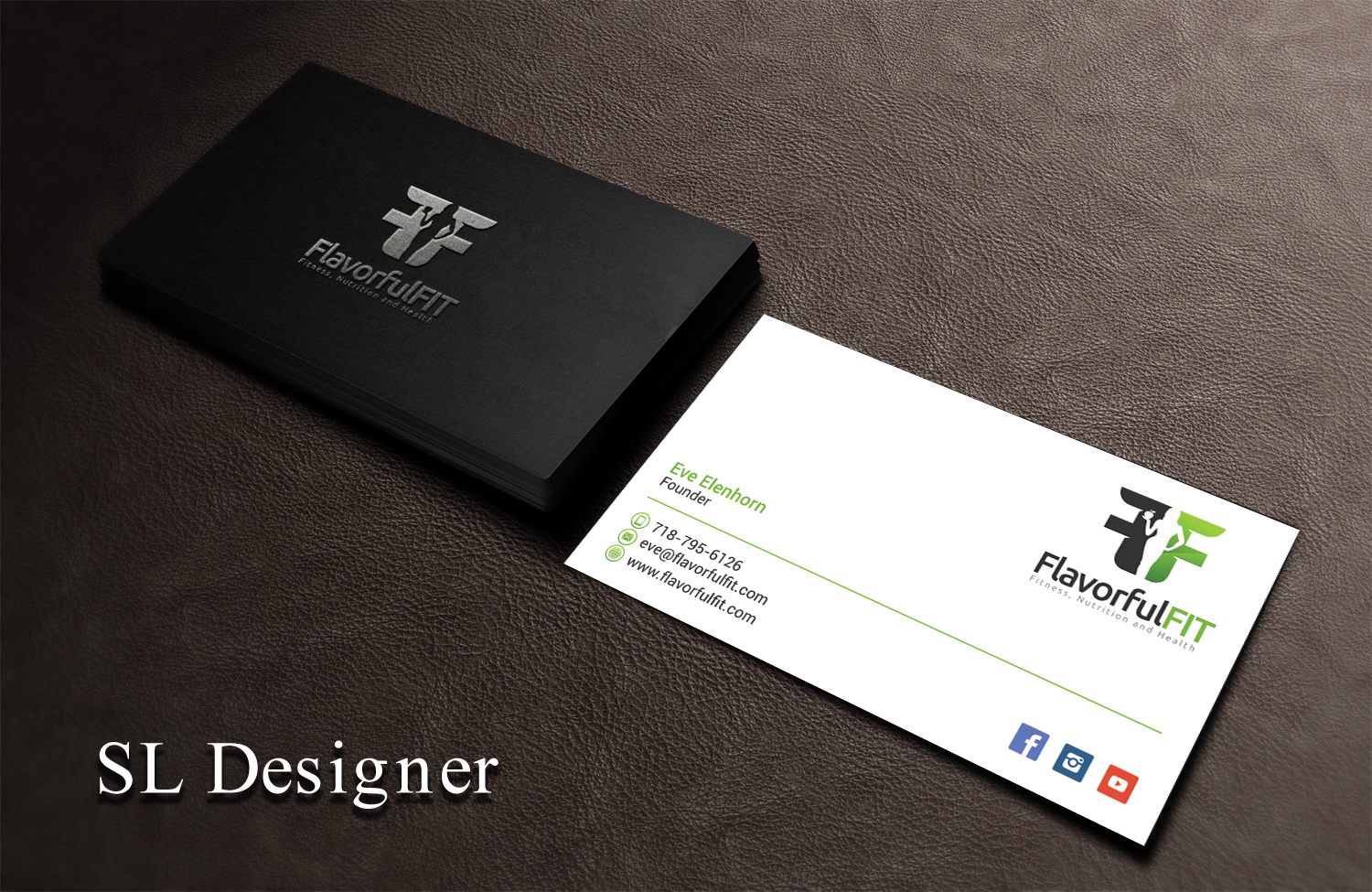 Business Card Design by SL Designer for eve | Design #17158837