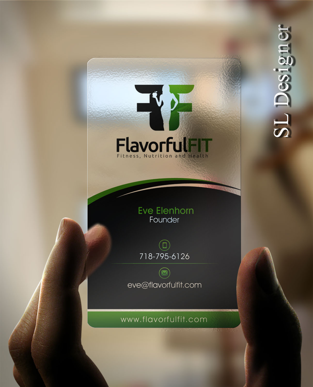 Business Card Design by SL Designer for eve | Design #17158866