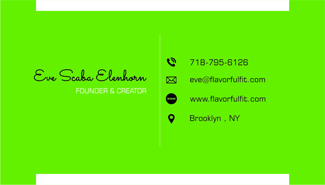 Business Card Design by e SOL2023 for eve | Design #17215145