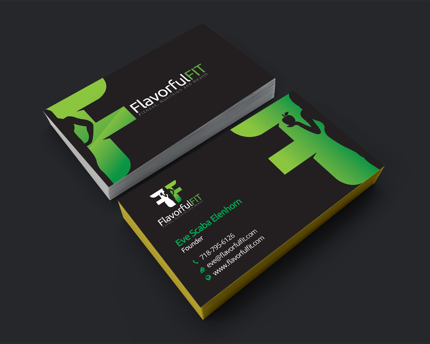 Business Card Design by HR KHAN for eve | Design #17225373